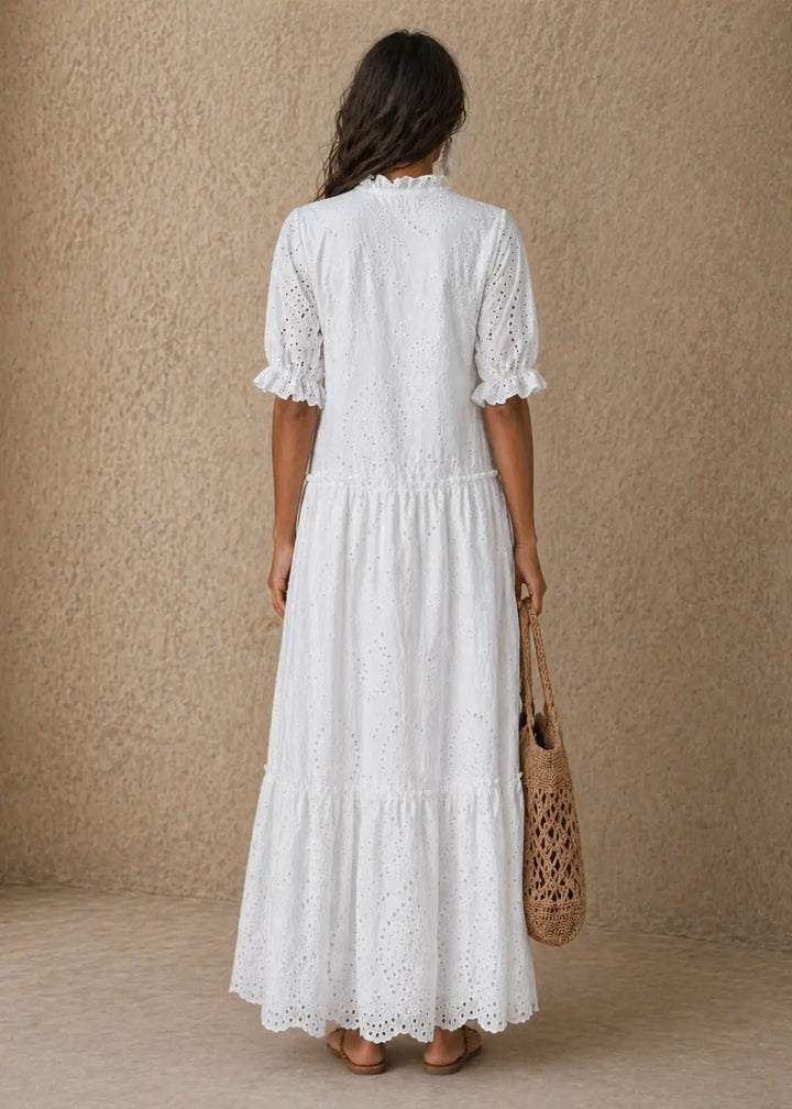 Wendy | Bohemian Embroidered Dress