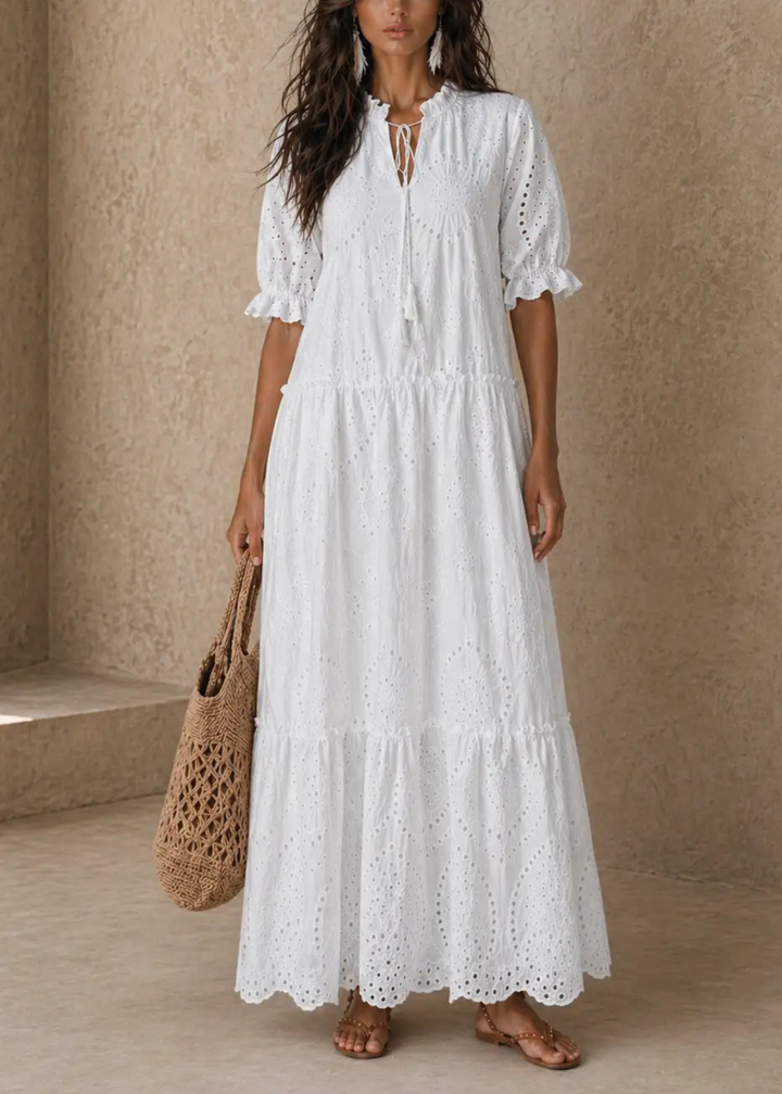 Wendy | Bohemian Embroidered Dress