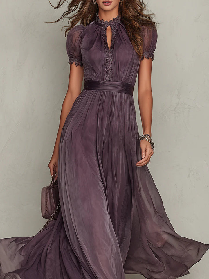 Petra | Lace Detail Maxi Dress